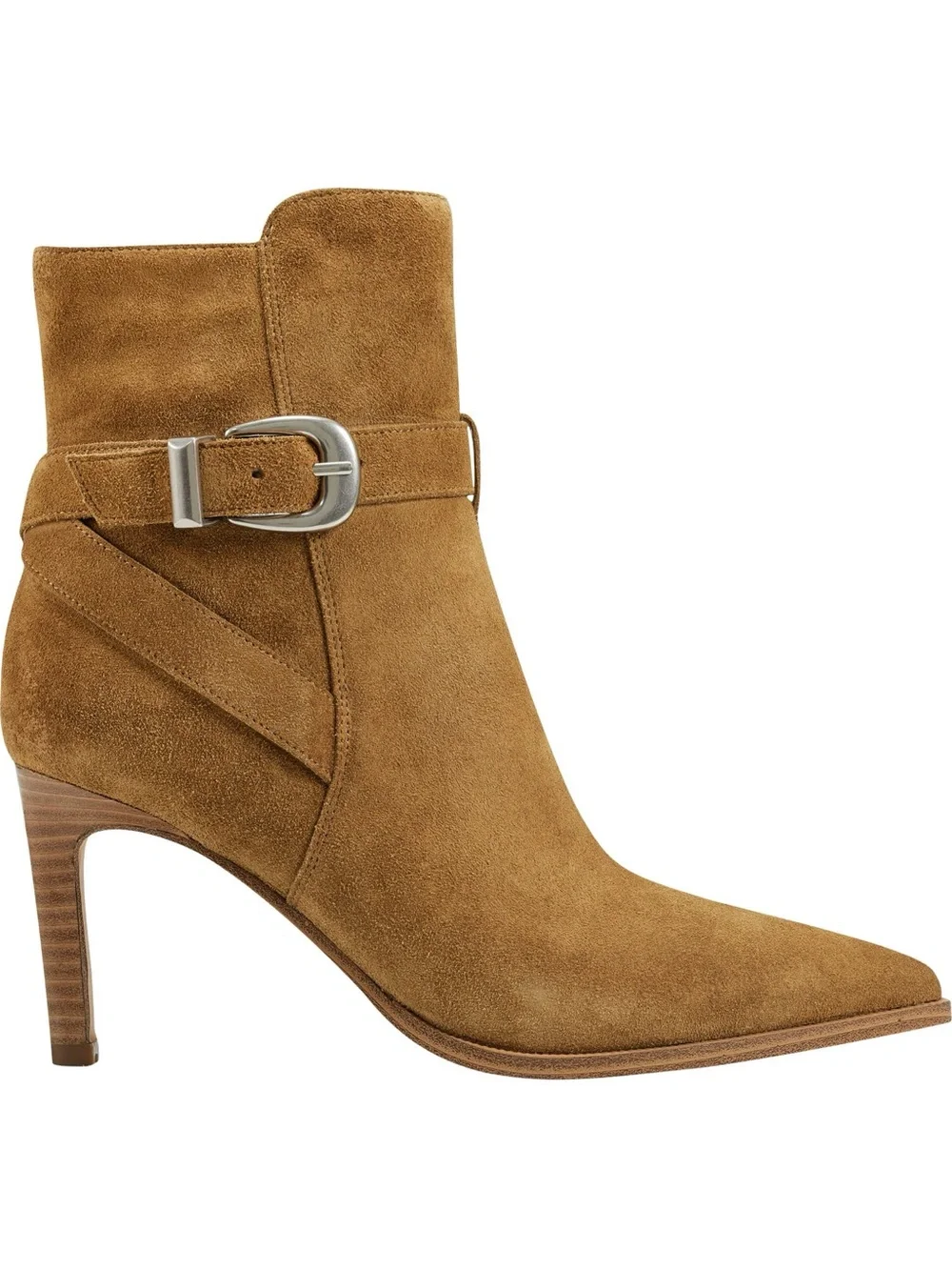 Marc Fisher LTD Suede Rafia 2 Bootie - Tan